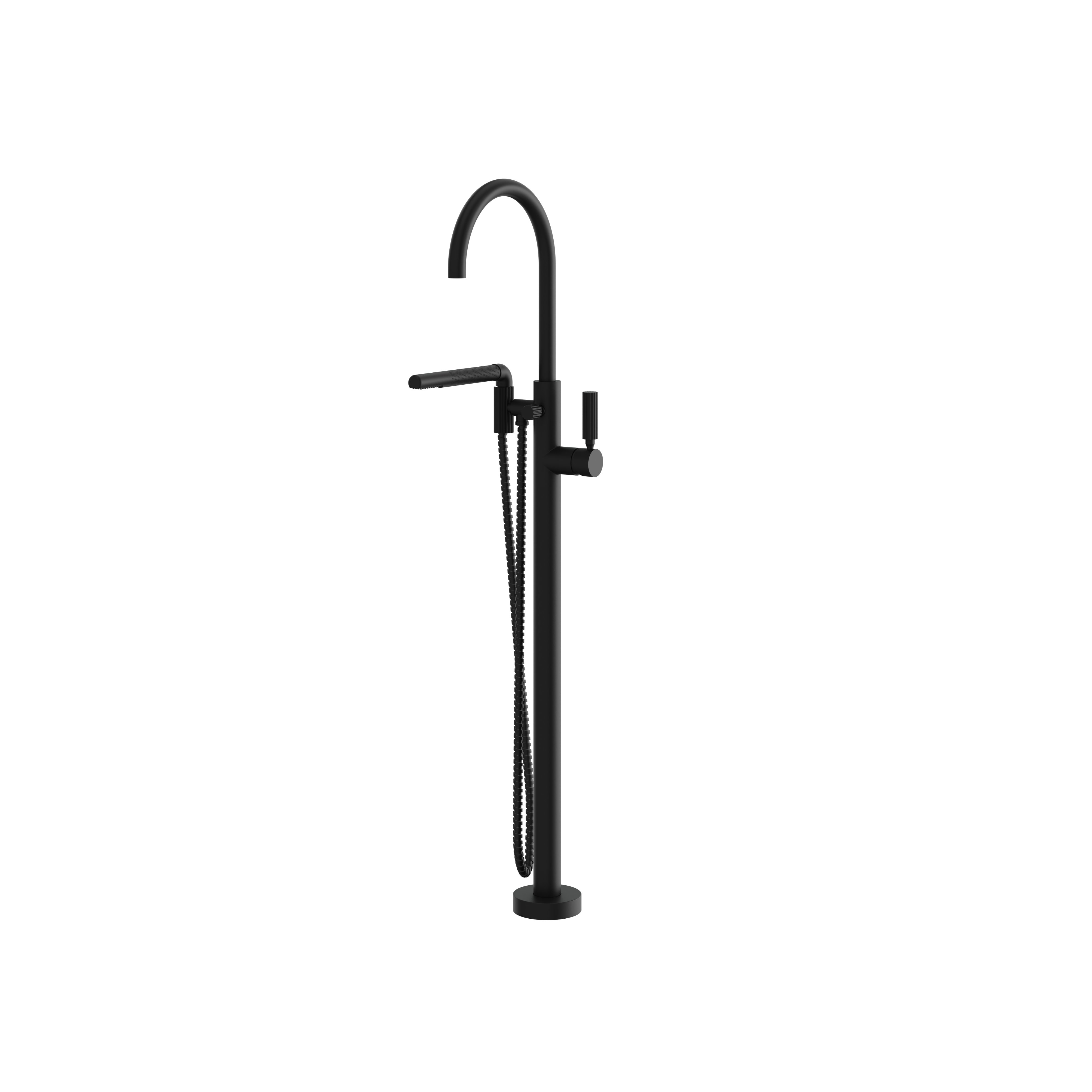 MONTEBELLO_49085_Floormount tub filler with handshower_EBK